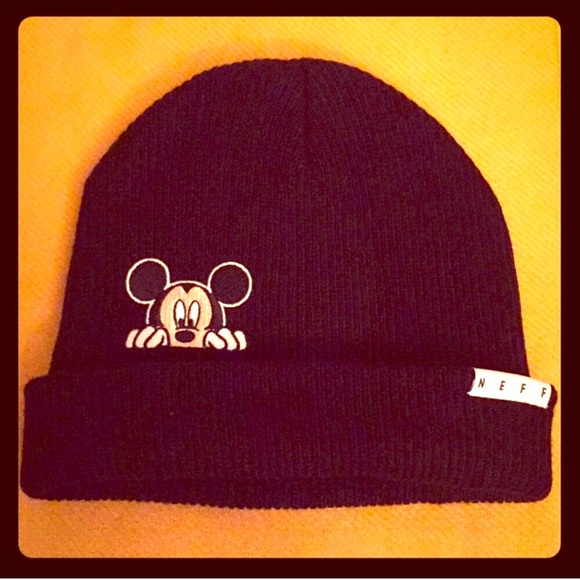 neff mickey beanie